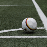 Football on the field