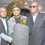 Shina Peller celebrates
