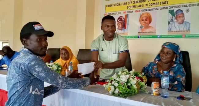 NDE flags off Gombe