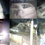 Panic as explosion rocks section