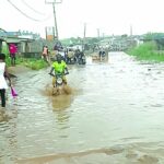 heavy flood