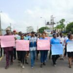 Hardship: Workers protest in Ondo