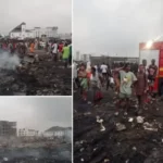 One injured as fire guts makeshift structures in Ikate-Elegushi, Lagos