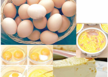 PEPPERED EGG pudding