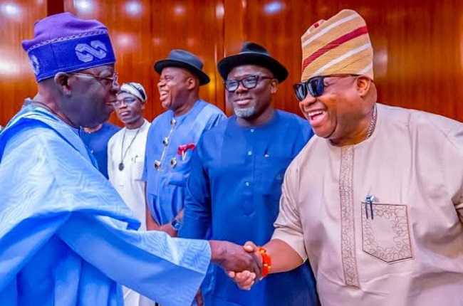 Adeleke extols Tinubu,