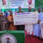 Satomi shares N140m to 160 farmers