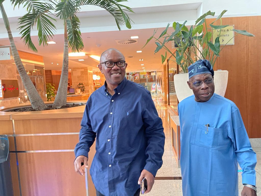 Peter Obi Celebrates Obasanjo at 87