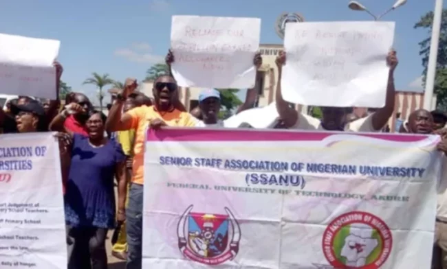 Strike : SSANU, NASU ground varsities activities in Ondo