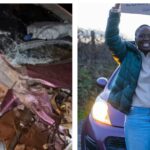 London to Lagos solo driver, Pelumi's car crashes