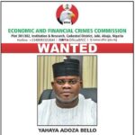 Yahaya Bello wanted by EFCC