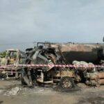 UPDATED: Many feared dead, 10 cars burnt in Rivers petrol tanker fire