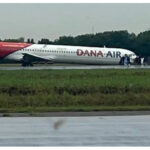 Dana Air aircraft,