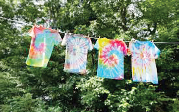 Using museum’s trainings in tye and dye crafts to reduce