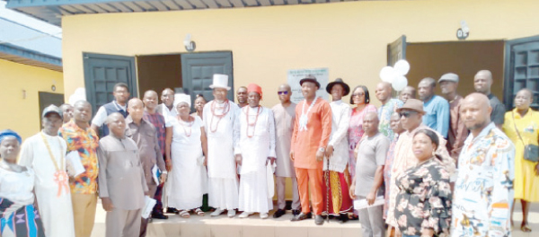 NNPC-NGIC hands over 20 lock-up shops Ugbokodo community in