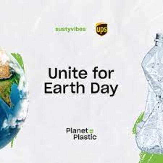SustyVibes partners UPS for Unite4EarthDay campaign