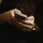 person holding iPhone