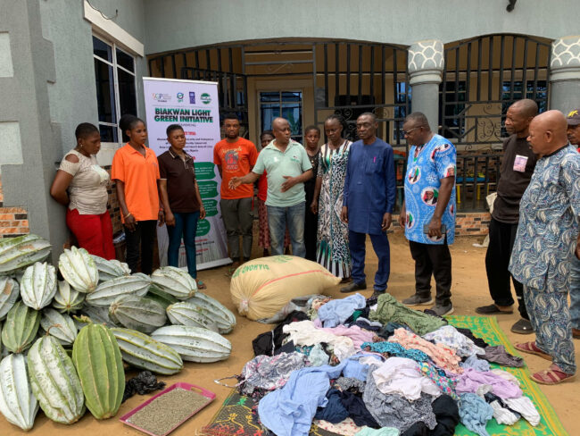 Group donates farm seedlings, food items to Cameroonian refugees in Cross River