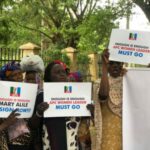 APC members storm secretariate, demand resignation of national women leader