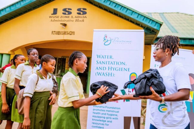 Foundation sensitises school girls