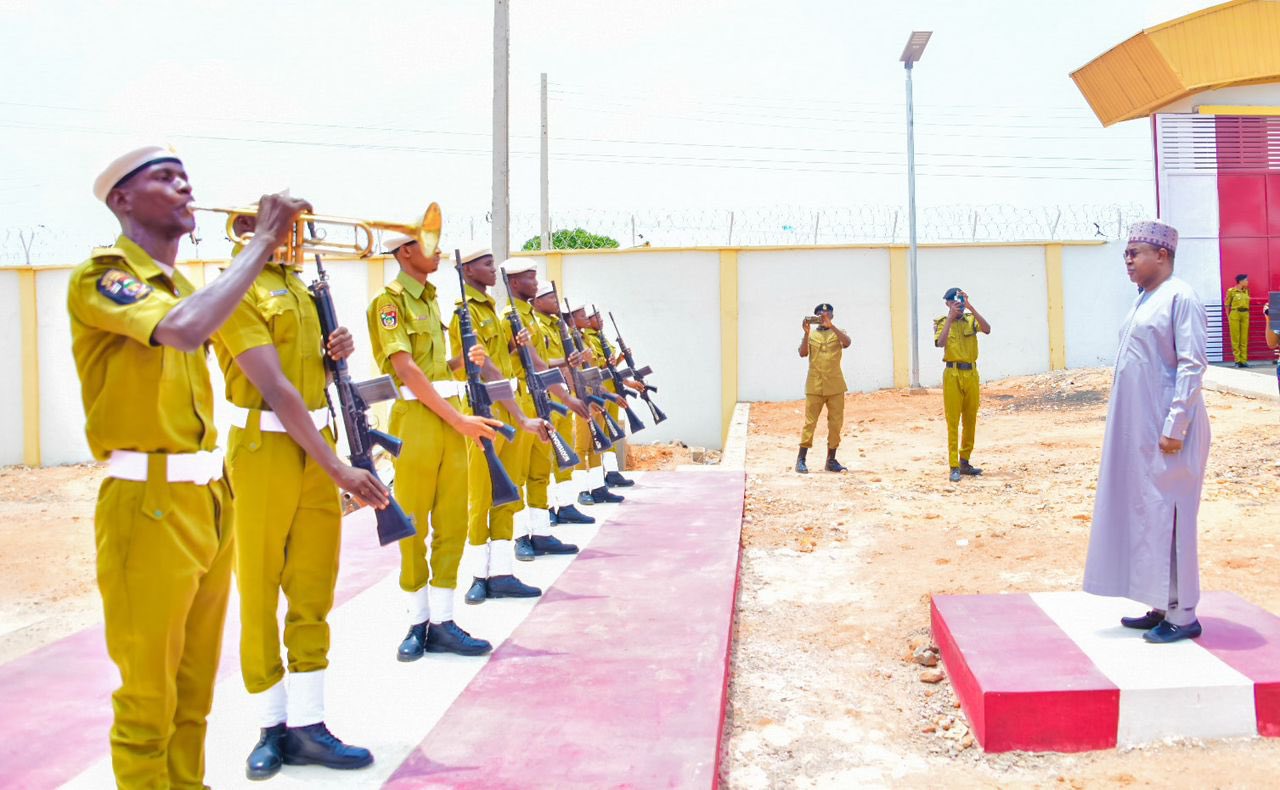 Photos: Inspection tour of new NDLEA barracks, Yola
