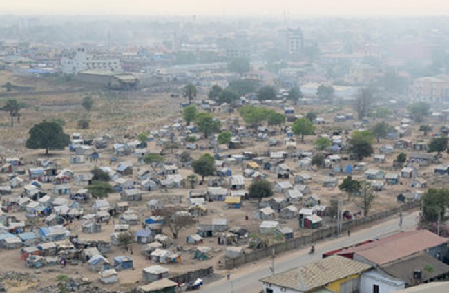 Internally displaced worldwide