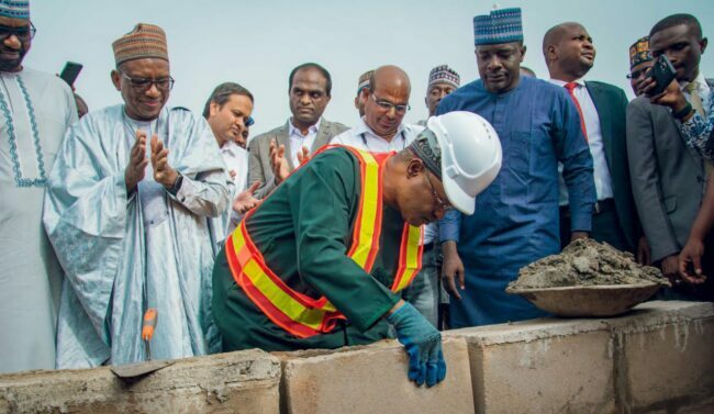 Gov Sani breaks ground for m soya bean oil refining plant in Kaduna