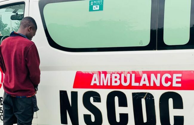 NSCDC arrests bricklayer for alleged theft in Osogbo