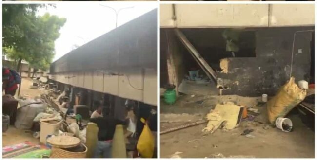 VIDEO: Lagos govt discovers another illegal settlement under Osborne bridge