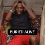 Buried alive content creator, TikTok bans account of content creator, Video: Man embarks on challenge to be buried alive in coffin for 24 hours