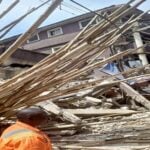 JUST IN: 10 persons rescued, many trapped in Lagos three-storey building collapse