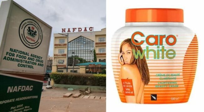 EU recalls popular bleaching cream, Caro White lotion