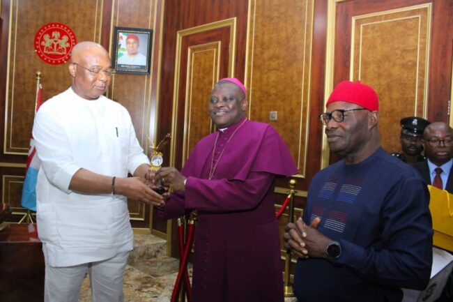 Uzodinma receives best christian pilgrimage governor award