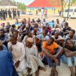 Police arrest 44 suspects