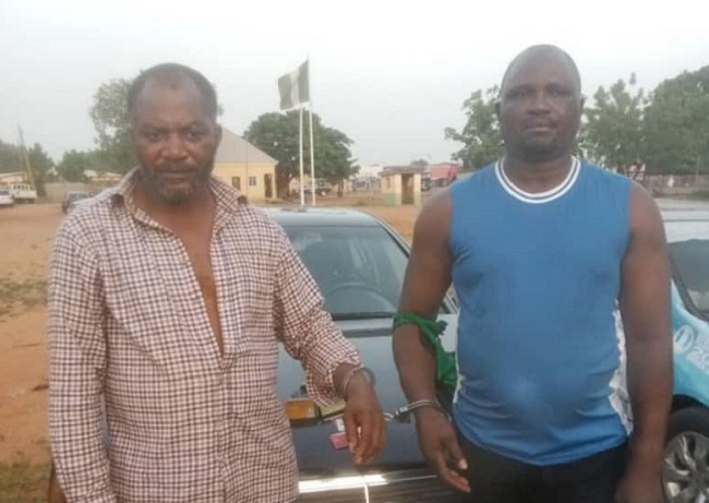 Police arrest two suspects