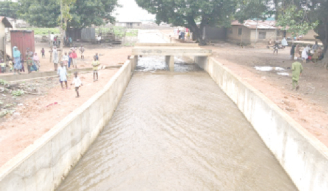 Taming flooding in Koton-Karfe