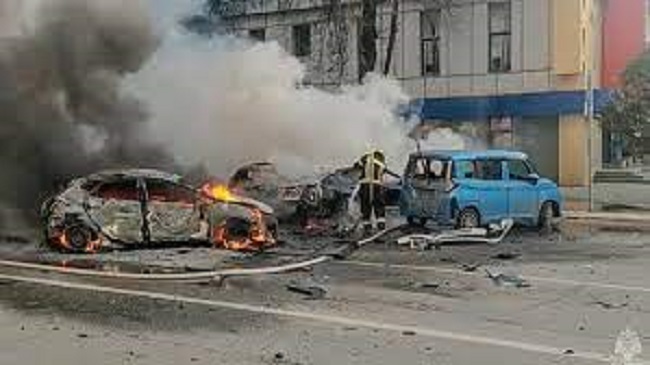 Ukraine drone attack