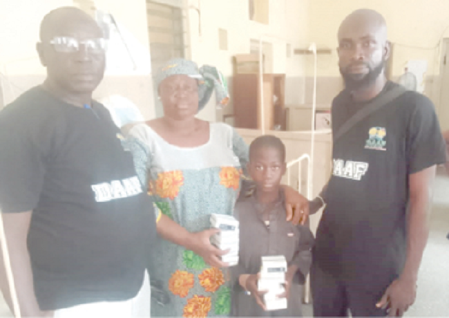 DAAF’s health support for indigent Ibadan residents