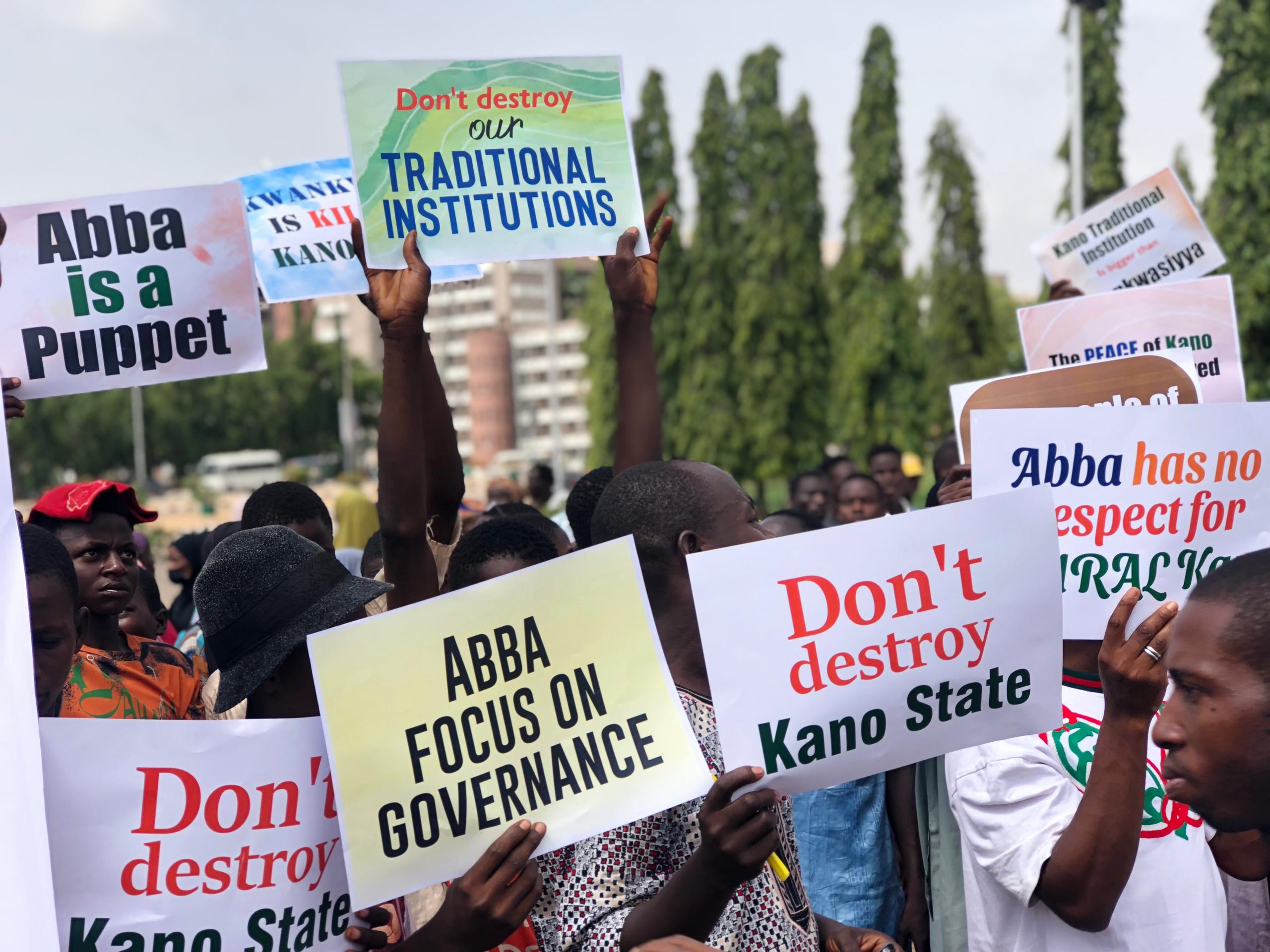 Protesters storm NASS,