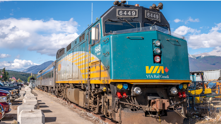 Scenic Beauty of Canada by Train