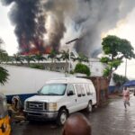 VIDEO: Fire guts Christ Embassy headquarters in Lagos