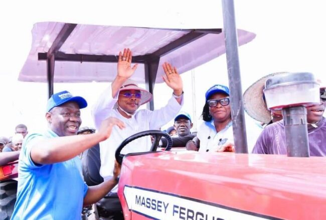 Ododo distributes seedlings