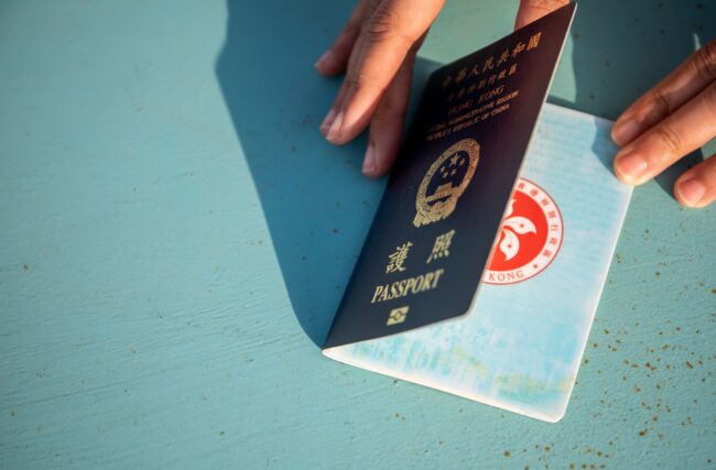 Hong Kong cancels passports