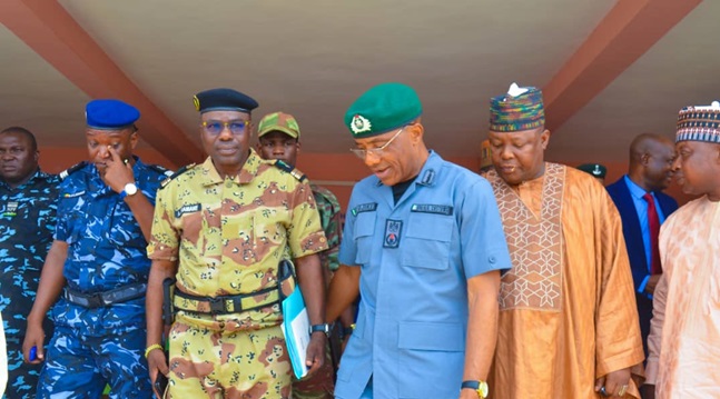 Nigeria Benin border post,