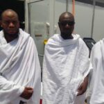 Oyo pilgrims pray