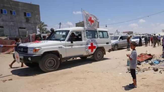 Red Cross office in Gaza