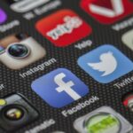Social media icons showing platforms for community management
