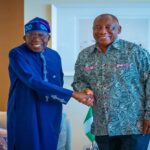 President Bola Tinubu met with President Cyril Ramaphosa in Johannesburg to discuss enhancing South Africa-Nigeria relations, highlighting the need for stronger partnership and collaboration on shared challenges.
