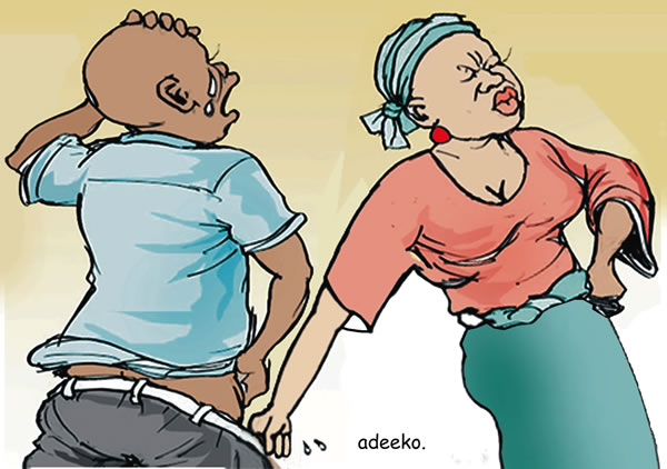 man wife court