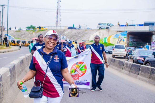 Foundation set for charity walk