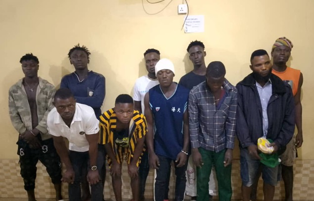 Police criminal hideouts suspects Abuja,